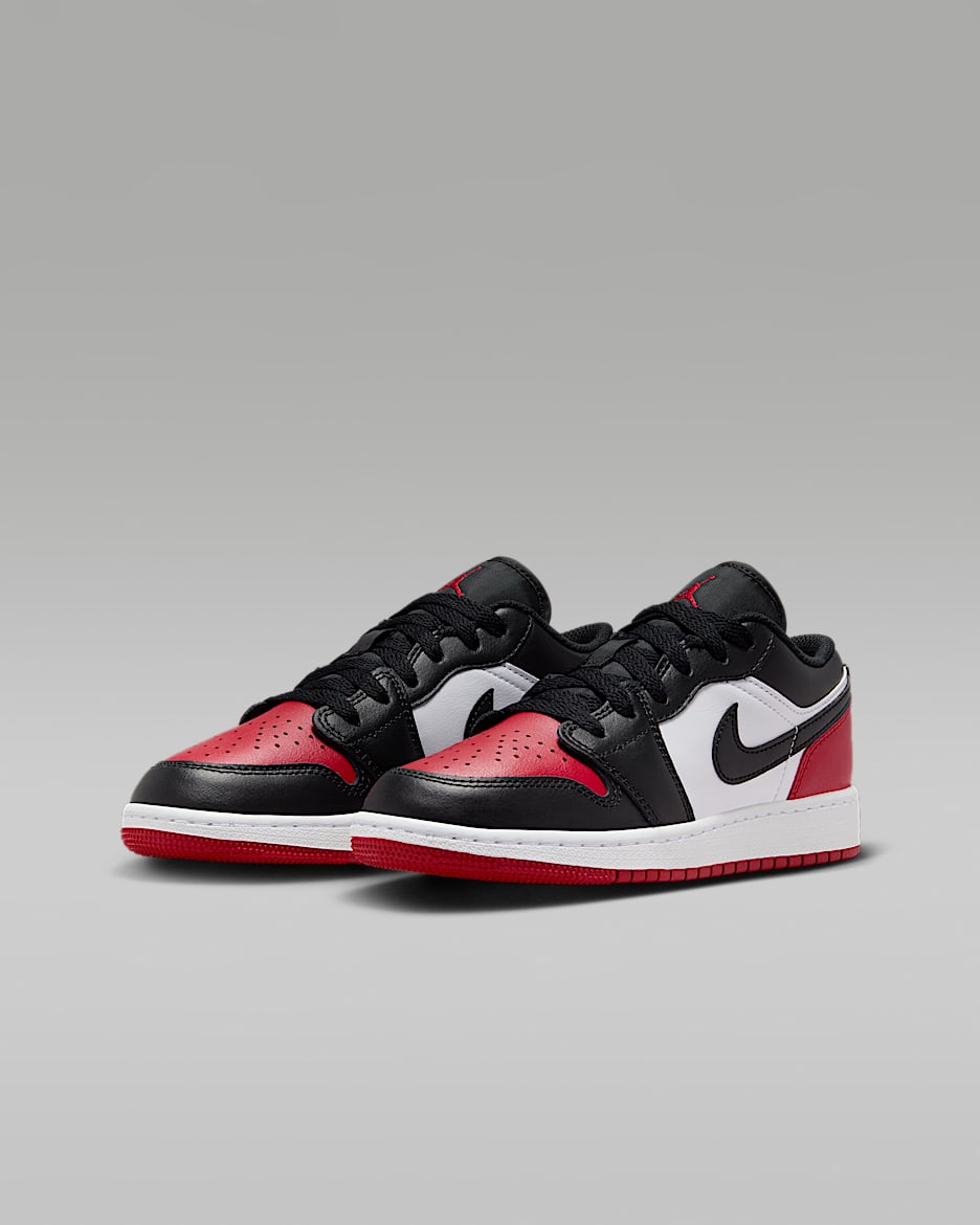 Air Jordan 1 Low Big Kids Shoes. Nike